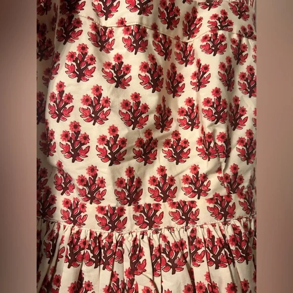 NWT J. Crew Embroidered apron dress in block print Size 0 $248 - Picture 6 of 11